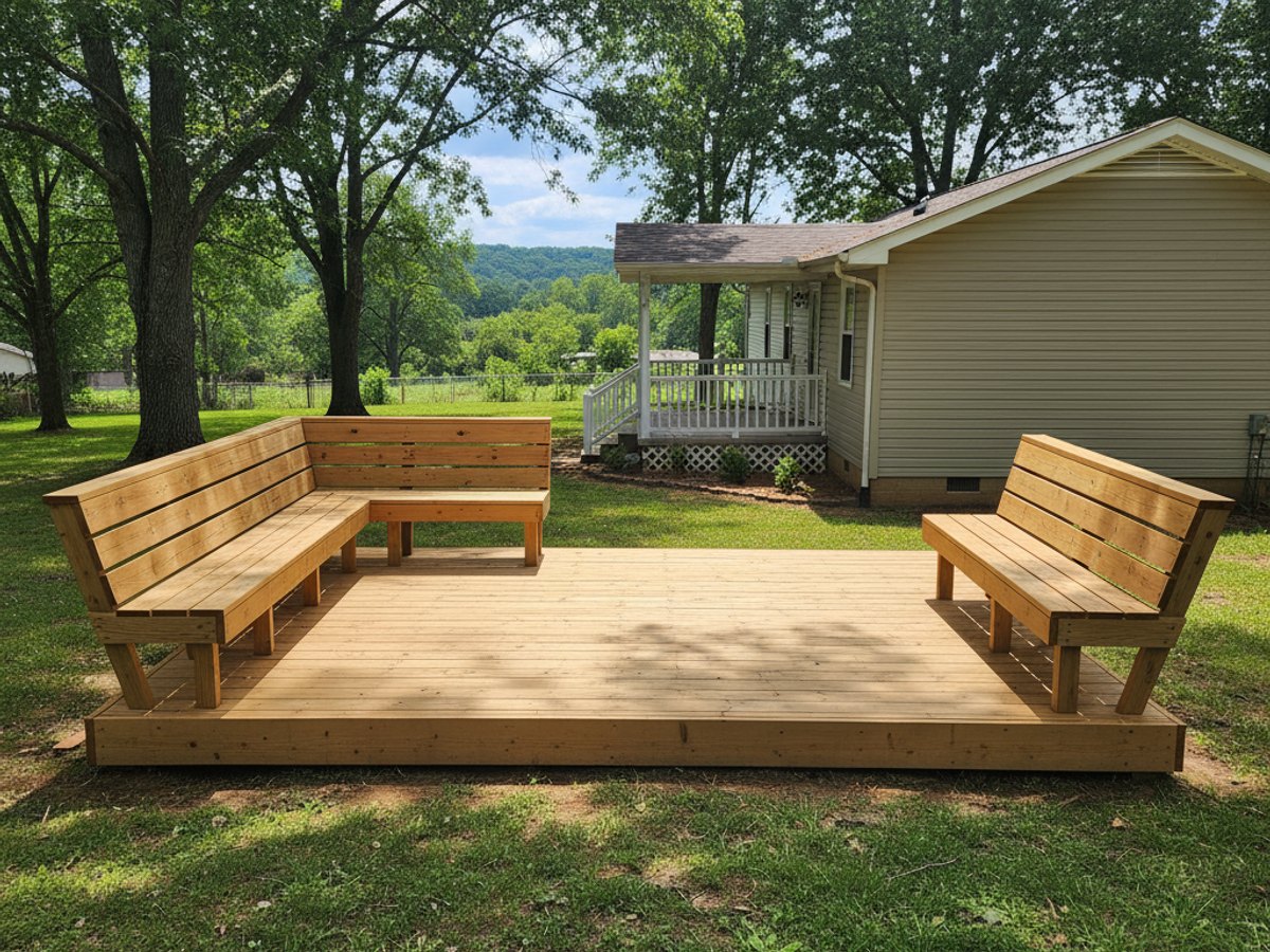 Deck Repair completed by Mighty Deck Solutions in Conway, AR
