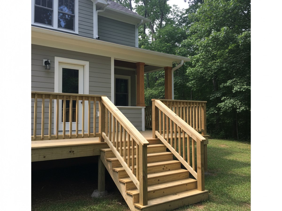Screened-In Porch Construction completed by Mighty Deck Solutions in Jacksonville, AR