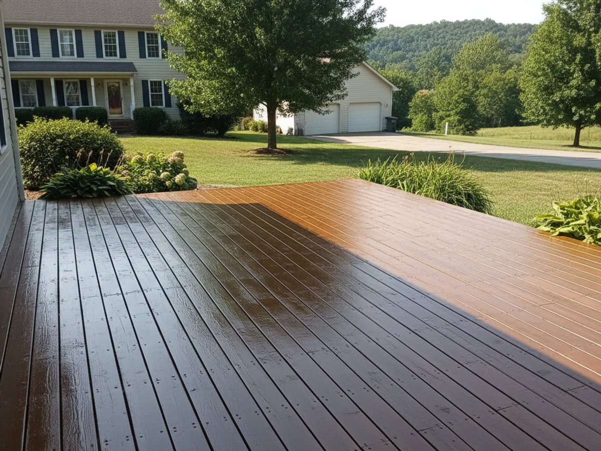 Deck Repair completed by Mighty Deck Solutions in Lonoke, AR
